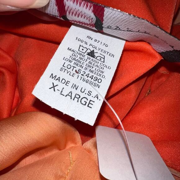 9 by ninety women size XL peach chiffon Deep V gypsy goth flowing midi dress NEW - Picture 10 of 10